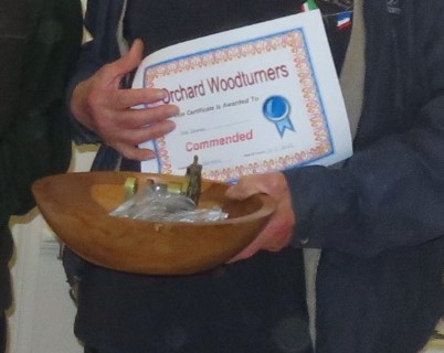 This nut cracker won a commended certificate for Nick Adamek